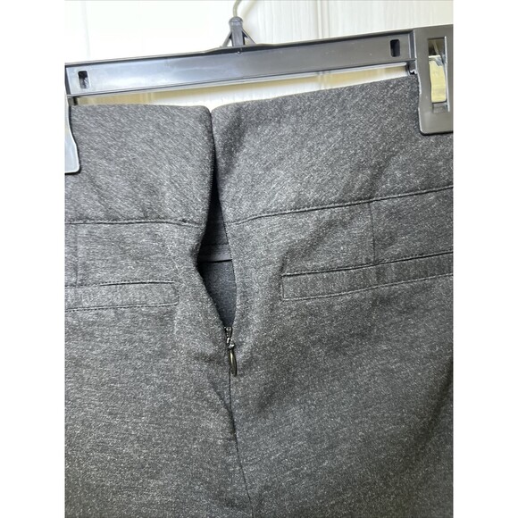 CAbi Rave Ponte Knit Dress Pants Size 8 Charcoal Gray Bootcut Stretch 542R - Picture 5 of 10